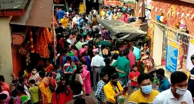 বছরের শুরুতেই তমলুকের বর্গভীমা মন্দিরে ভক্তের ঢল