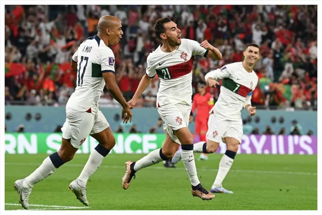 ৫ মিনিটে পর্তুগালের গোল