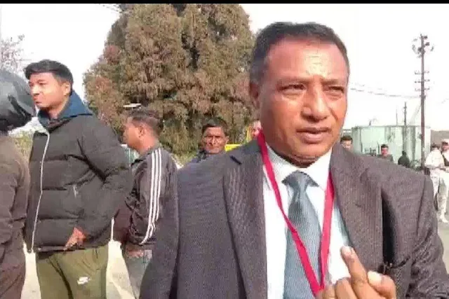 ভোট দিলেন বিজেপি প্রার্থী