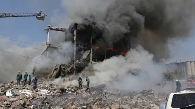 আর্মেনিয়ায় আতশবাজির গুদামে বিস্ফোরণ, নিহত ৬