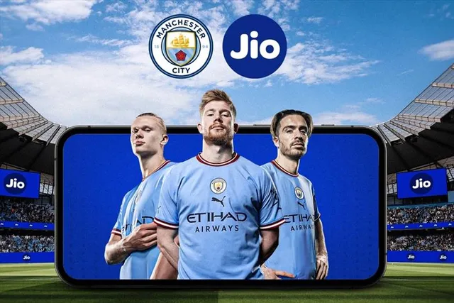 জিও-এর সাথে নতুন অংশীদারিত্ব ঘোষণা করল ম্যানচেস্টার সিটি