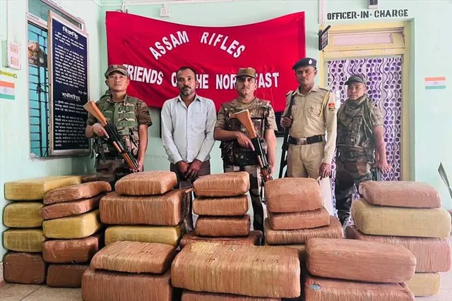 উদ্ধার দেড় কোটি মূল্যের ৩৮৬ কেজি গাঁজা