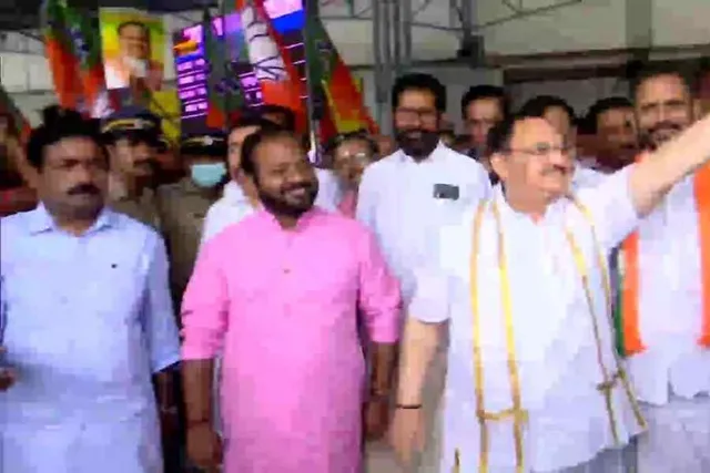 তিরুবনন্তপুরমে পৌঁছেছেন জেপি নাড্ডা