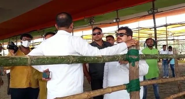 শিল্প শহরে অভিষেক ব্যানার্জীর সভা মঞ্চের প্রচার তুঙ্গে