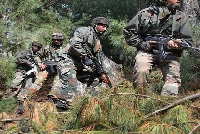 উপত্যকায় এনকাউন্টার শুরু