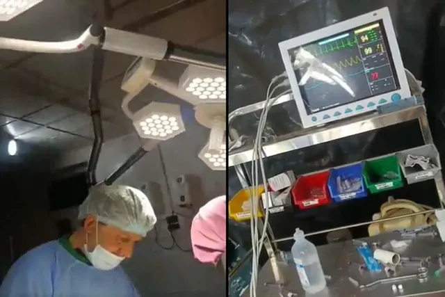 কুর্নিশ, থরথর করে কাঁপছে টেবিল, মেশিন, তাও অস্ত্রপচার চালিয়ে গেলেন চিকিৎসকরা!