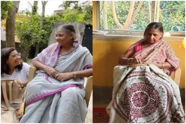 রাজপথে নকশীকাঁথা