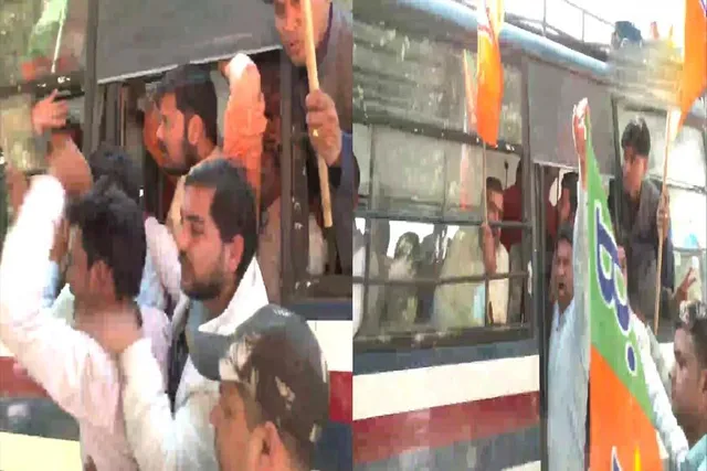 রাজধানীতে ধুন্ধুমার পরিস্থিতি, আটক বহু বিজেপি কর্মী