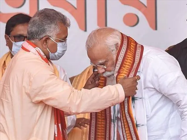 প্রধানমন্ত্রীকে ধন্যবাদ জানিয়ে ট্যুইট দিলীপের