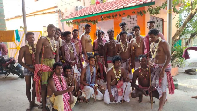 পশ্চিম বর্ধমানে বুদ্ধপূর্ণিমায় শুরু হলো ধর্মরাজ পুজো