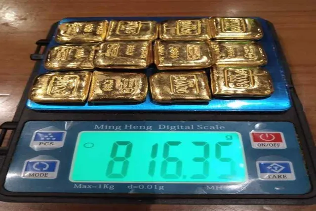 মুম্বাই বিমানবন্দরে ৯,১১৫ গ্রাম সোনা উদ্ধার