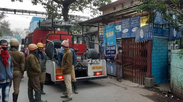 বর্ধমান মেডিকেল কলেজে ভয়াবহ আগুন!