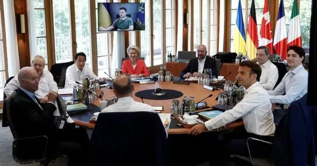 ইউক্রেনের প্রতি 'অবিচল সমর্থন' প্রদানের অঙ্গীকার করেছেন জি-৭ নেতারা