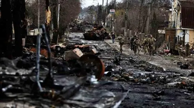 বুচা এখন যেন জলজ্যান্ত মৃত্যুপুরী