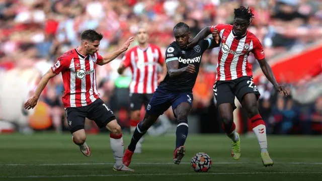 ইপিএলঃ ড্র'তে শেষ হয়েছে সাউদাম্পটন বনাম ওয়েস্ট হ্যামের ম্যাচ