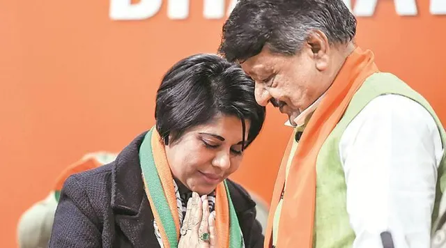 বিজেপিতে বড় পদ পেলেন ভারতী ঘোষ