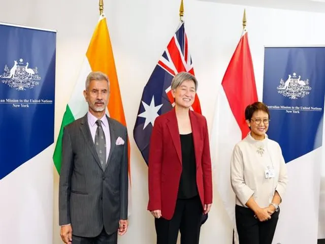 নিউ ইয়র্কে প্রথম অস্ট্রেলিয়া-ভারত-ইন্দোনেশিয়া ত্রিপাক্ষিক বৈঠক করলেন জয়শঙ্কর