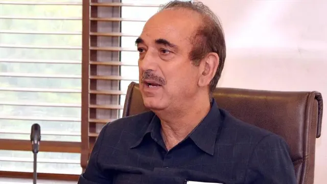 দল গঠন নিয়ে কী বললেন গুলাম নবী আজাদ?