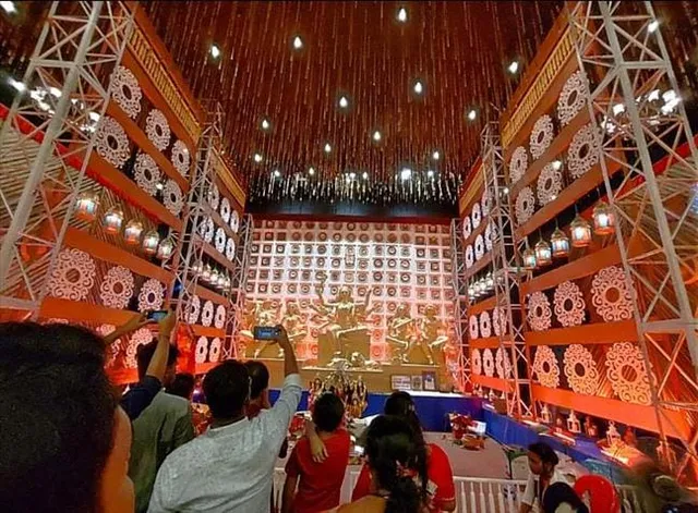 রইল আগরতলা পূজা মন্ডপগুলির এক ঝলক