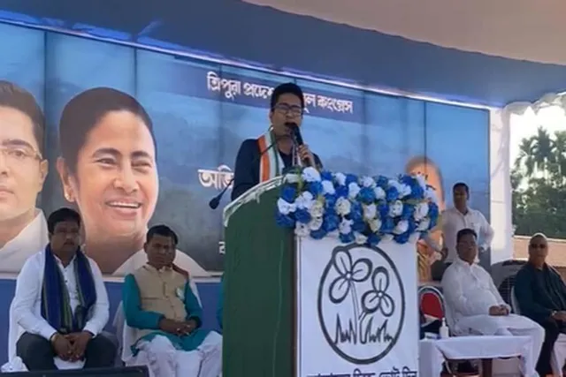 মমতা বন্দ্যোপাধ্যায়ের জন্য ত্রিপুরায় জ্বালানির দাম কমিয়েছে বিজেপিঃ অভিষেক