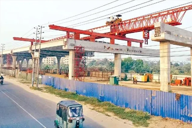 দ্রুত শেষ করা হচ্ছে ৮ হাজার ৯৪০ কোটি টাকার উড়ালপুল