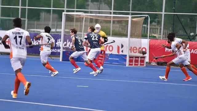 ফ্রান্সকে ৫-০ হারিয়ে প্রো লিগ শুরু মনপ্রীতদের