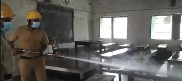 স্কুল খোলার আগে চলছে চূড়ান্ত প্রস্তুতি