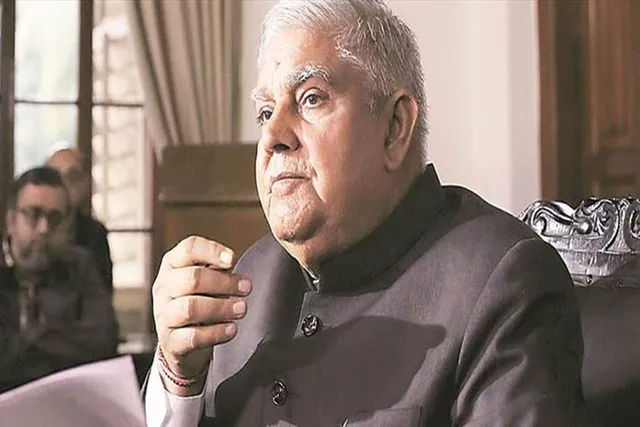 ভারতের নতুন উপরাষ্ট্রপতি জগদীপ ধনকর