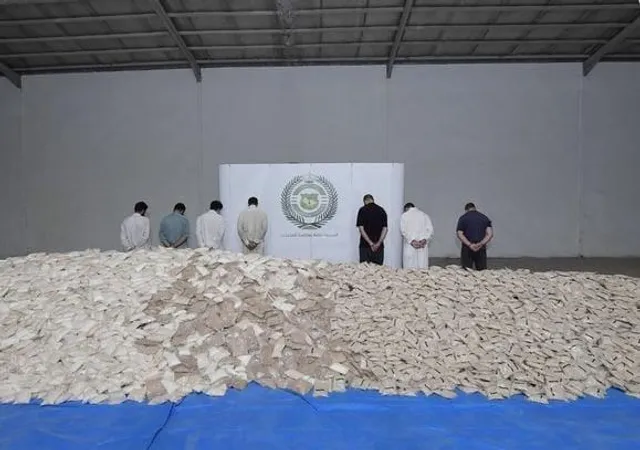 মাদকের বড়ি পাচারের অভিযোগে দুই পাকিস্তানি, ছয় সিরীয়ান আটক