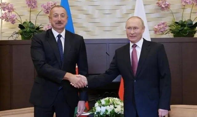 আজেরি প্রেসিডেন্টের সঙ্গে আলোচনা পুতিনের