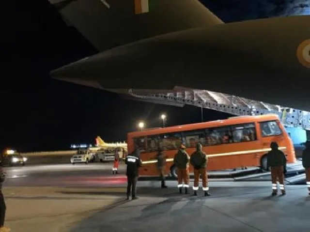 তুর্কি ও সিরিয়াতে সাহায্য পাঠিয়ে যাচ্ছে ভারত