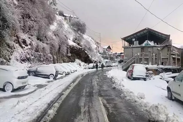 ব্যাপক তুষারপাতের আশঙ্কায় হলুদ সতর্কতা জারি