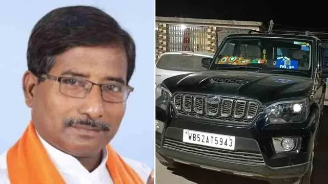 বিজেপি সাংসদের গাড়ি লক্ষ্য করে বোমাবাজি!