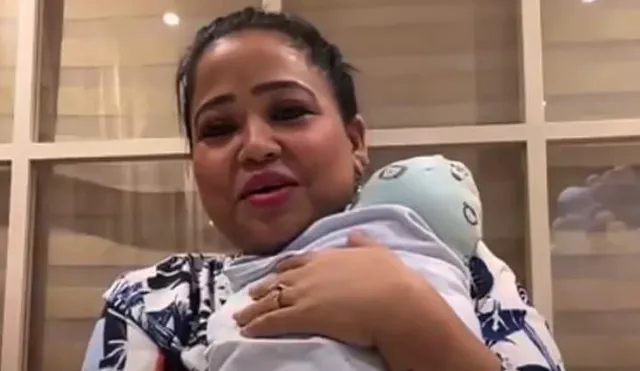 নবজাতককে বাড়িতে রেখে কাজে ফিরতেই সমালোচনার মুখে ভারতী