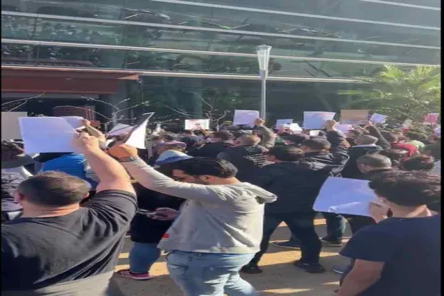 মাহসা আমিনী মৃত্যু, মেলবোর্নে বিক্ষোভ