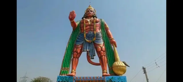 রঘুনাথপুরে প্রতিষ্ঠিত হল ৭১ ফুটের বাজরাংবালি