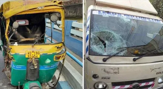 অটো-টেম্পো মুখোমুখি সংঘর্ষ, আহত একাধিক