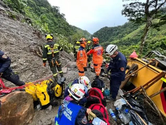 কলম্বিয়ায় ভূমিধসে কমপক্ষে ২৭ জন নিহত