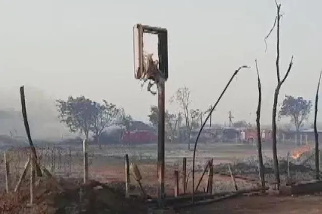 মহারাষ্ট্রে ভয়াবহ অগ্নিকাণ্ড