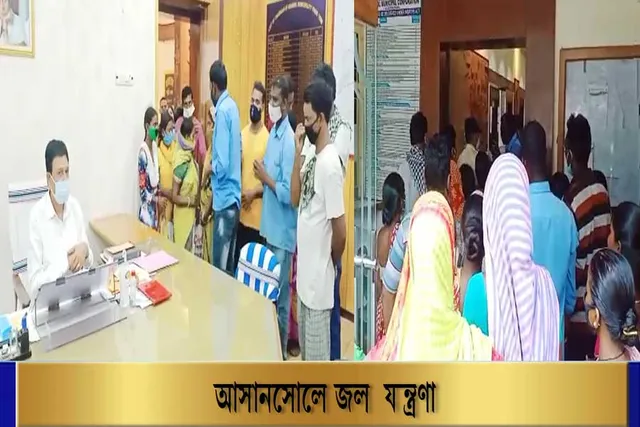 অতি বৃষ্টির ফলে নেই মাথা গোঁজার ঠাঁই নেই, বিক্ষোভ বাসিন্দাদের