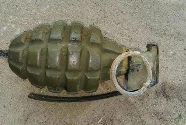 বারেলি থেকে উদ্ধার হ্যান্ড গ্রেনেড