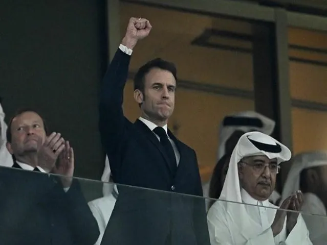 'দ্য ব্লুজ আমাদের স্বপ্ন দেখিয়েছে': ম্যাক্রোঁ