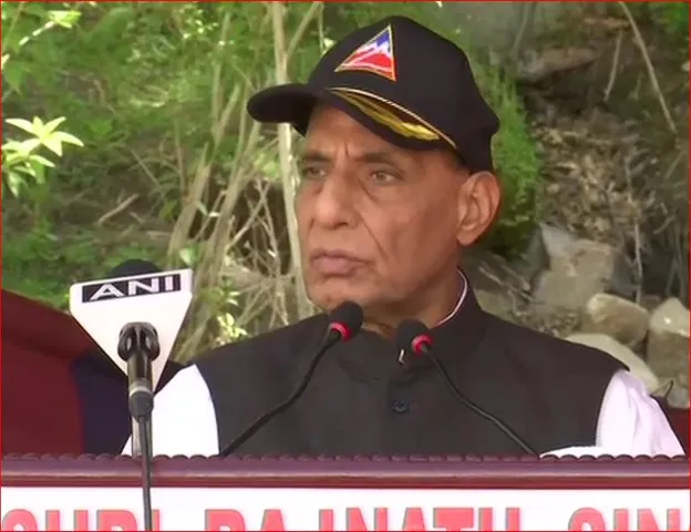 ঐতিহাসিক সিদ্ধান্ত, খুশি উপত্যকা: রাজনাথ