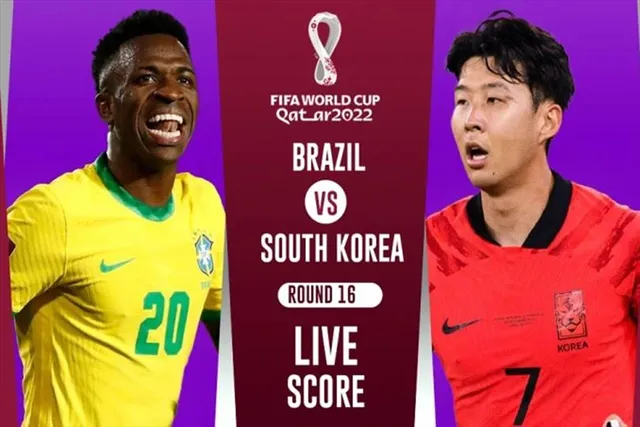 কখন সম্প্রচারিত হবে দক্ষিণ কোরিয়া বনাম ব্রাজিল ম্যাচ?