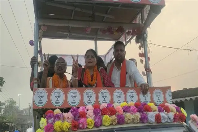 কুলটি মন্ডল বিজেপির তরফে প্রচার