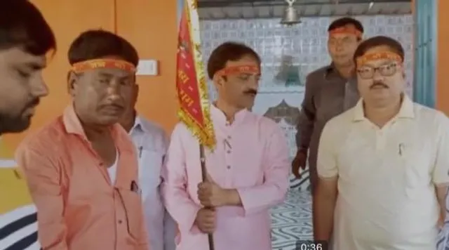 হনুমান মন্দিরের প্রতিষ্ঠা অন্ডালে