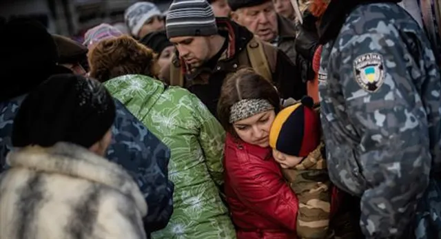 ইউক্রেনে বাস্তুচ্যুত-এর সংখ্যা কত জানেন?