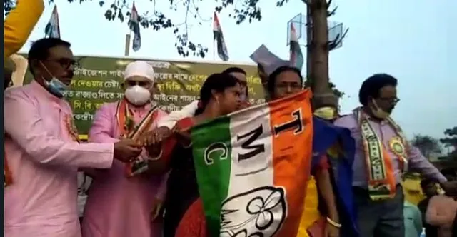 ফের বিজেপিতে ভাঙ্গন ৪ নম্বর কলাইকুন্ডা অঞ্চলে