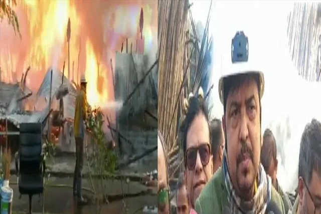 সল্টলেকের অগ্নিকাণ্ড নিয়ে মুখ খুললেন দমকল মন্ত্রী