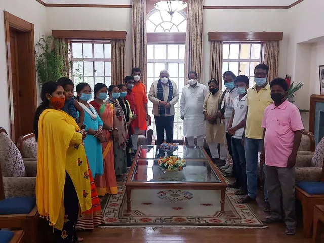 জন বার্লার সঙ্গে দেখা করলেন রাজ্যপাল